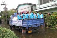 Overstromingen in Thailand en Cambodja