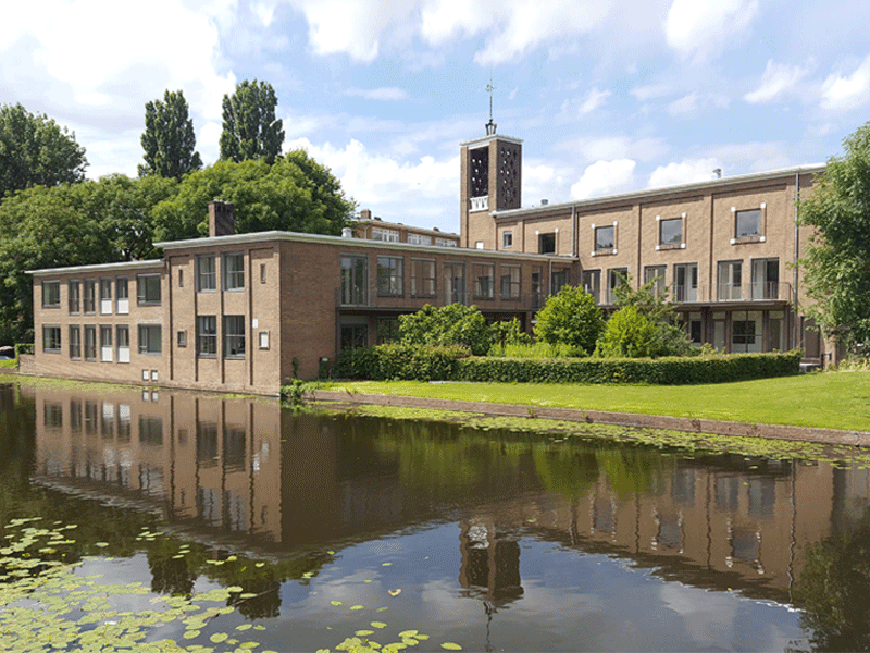 Augustanahof in de zomer